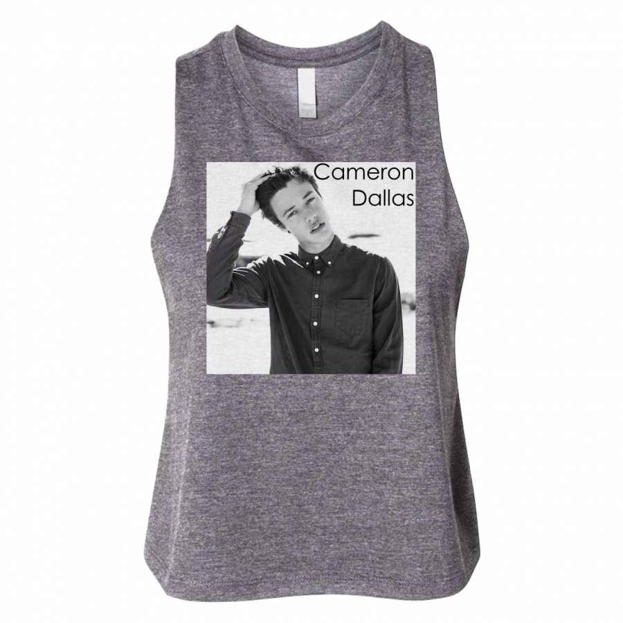 Cameron Dallas Singer Magcon Boys Woman Crop Tanktop