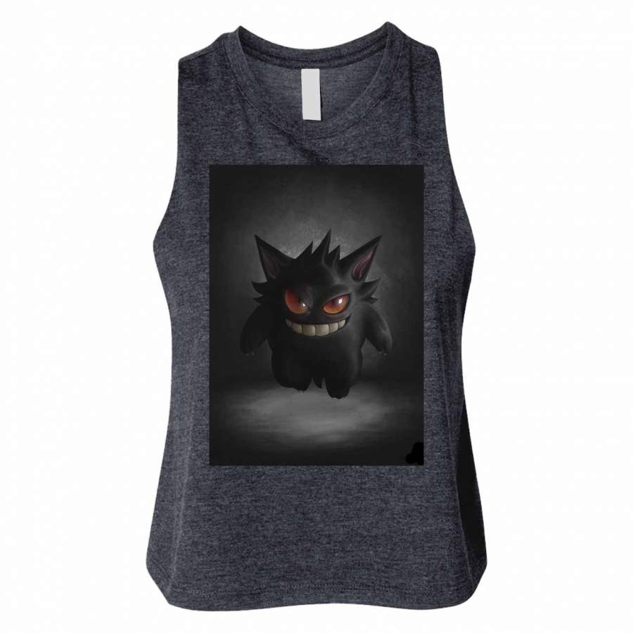 Camiseta De Pokemon Mega Gengar Woman Crop Tanktop