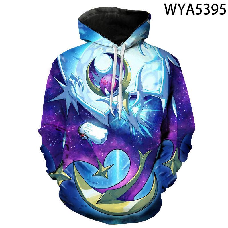 Anime Pokemon Pullover – 3D Printed Sweatshirt Hoodie