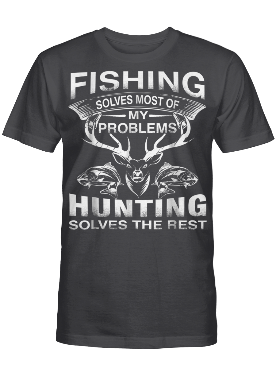 AmazeStyleZ Fishing Shirt Fishing & Hunting Shirt Gifts for Hunters Who Love To Hunt