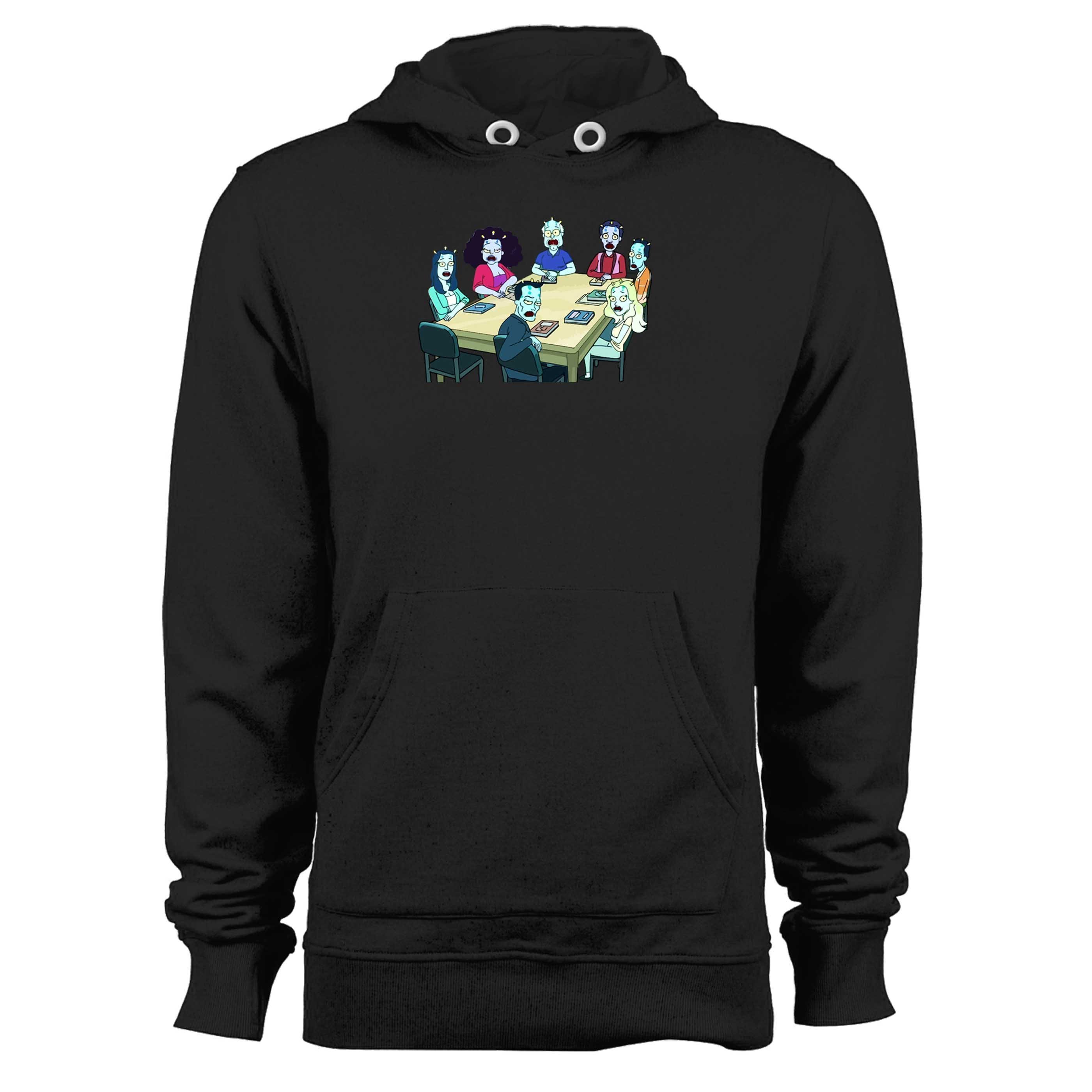 Community Rick And Morty Style Unisex Hoodie