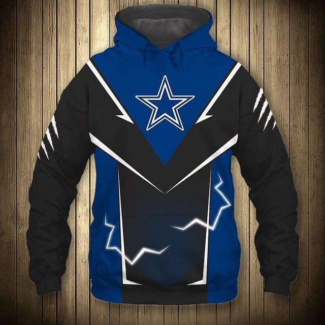 Dallas Cowboys Flame Hoodie