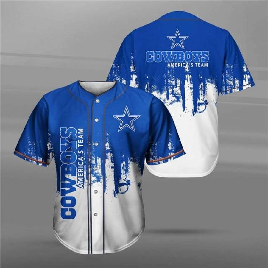 Dallas Cowboys 3D Baseball Shirt