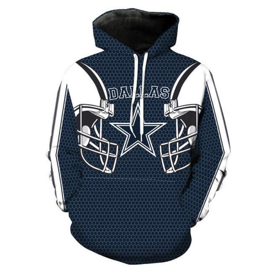 Dallas CowBoys 3D Hoodie