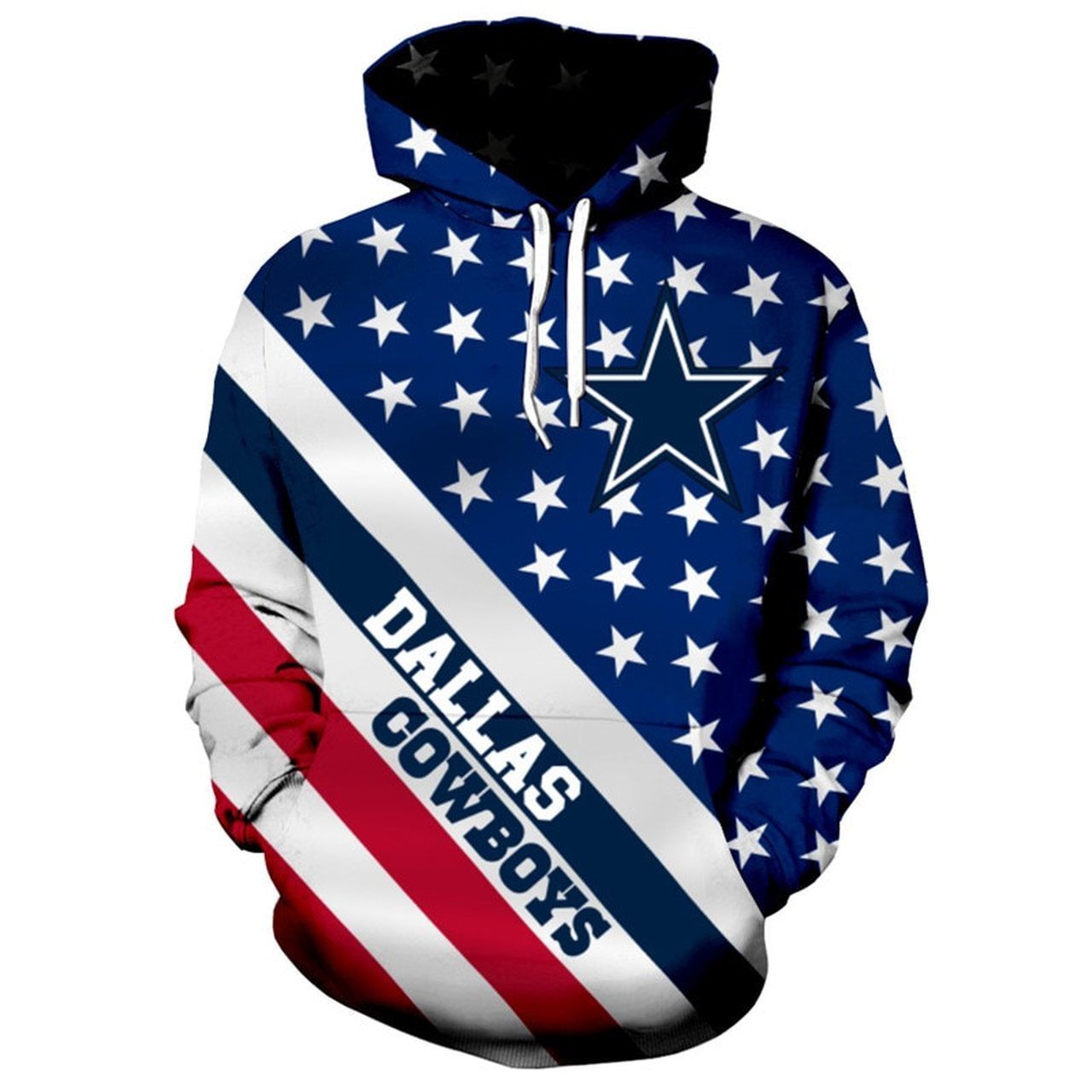 Dallas Cowboys 3D Hoodie Style 4