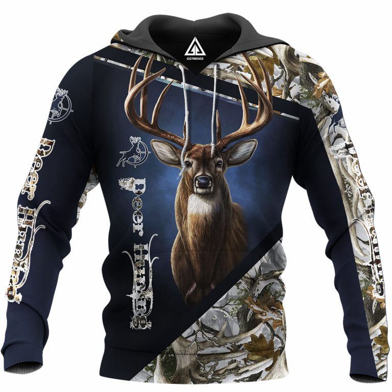 Beautiful Deer Hunting 3D Hoodie All Over Printed Hoodie