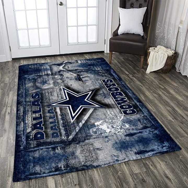 Dallas Cowboys Area Rug Christmas Rug Floor Decor The Decor Area Rug For Living Room Bedroom Rug Home Decor