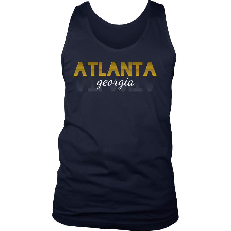 Atlanta Georgia GA State American Men’s Tank