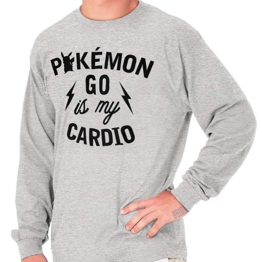 Cardio Pokemon Long Sleeve T-Shirt