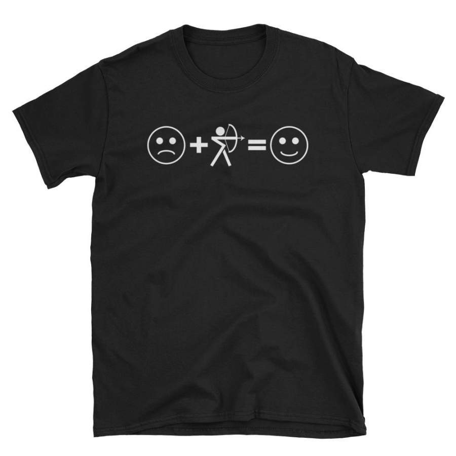 Archery / ow Hunting Makes Me Happy T-Shirt
