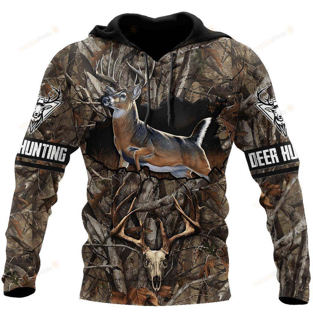 Awesome Deer Hunting 3D All Over Printed Shirts For Men