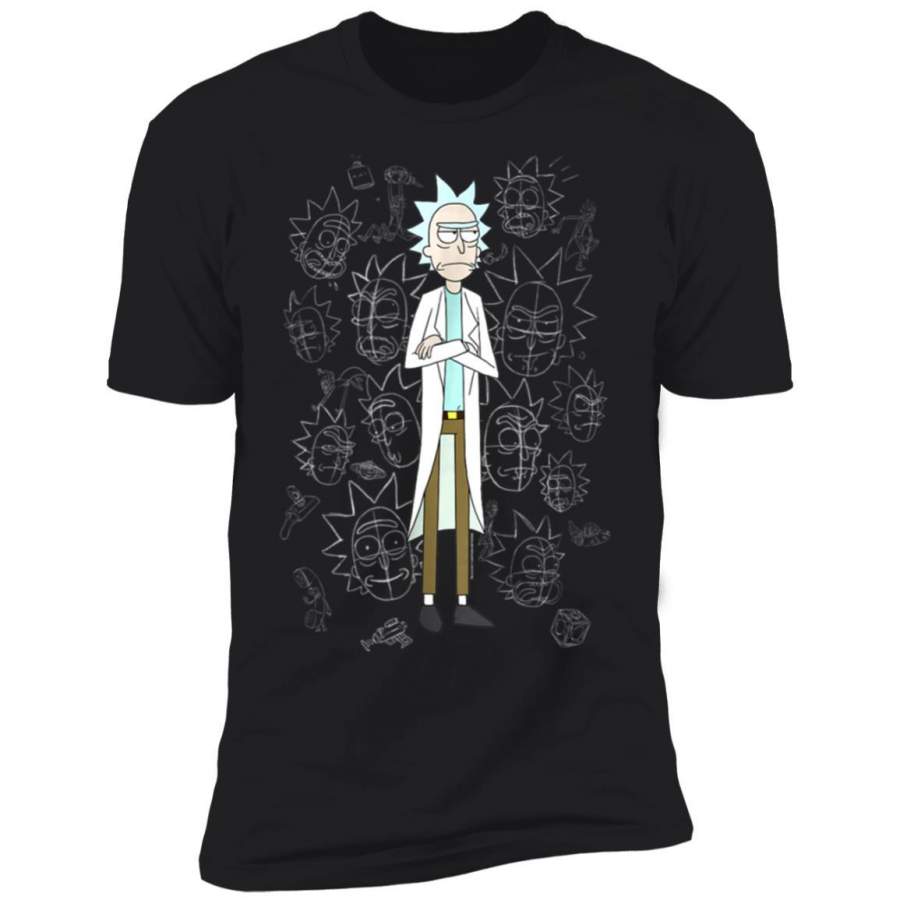 Concept Rick – Rick and Morty T-Shirt