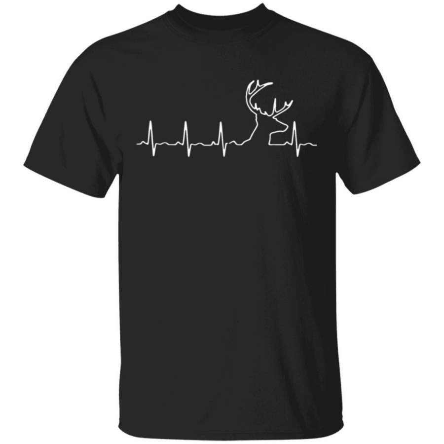 Deer Hunting Heartbeat T-Shirt