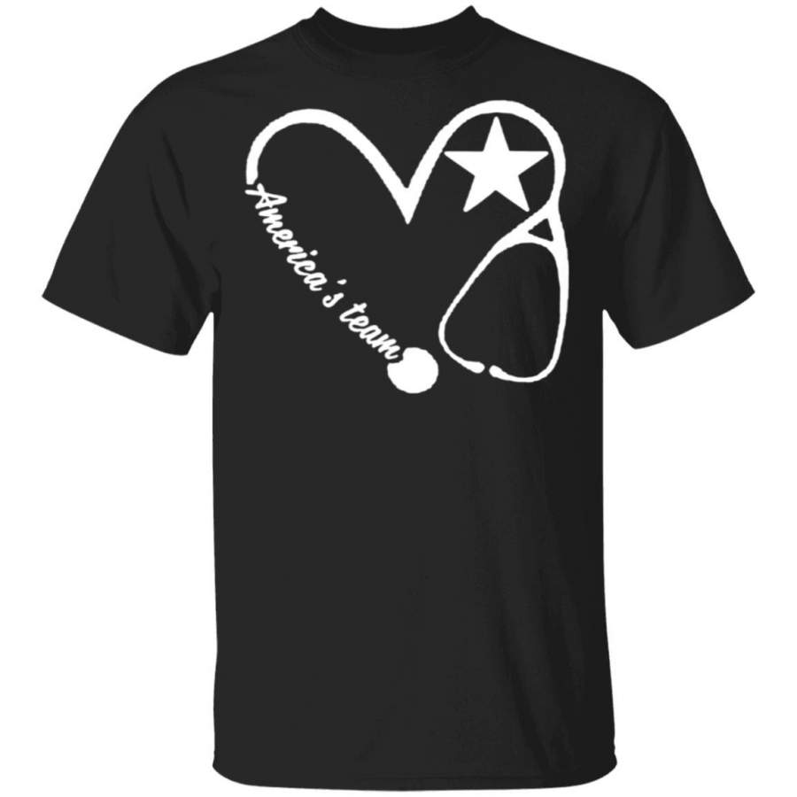 Cowboy Fan Football – Dallas Nurse Love America’s team shirt