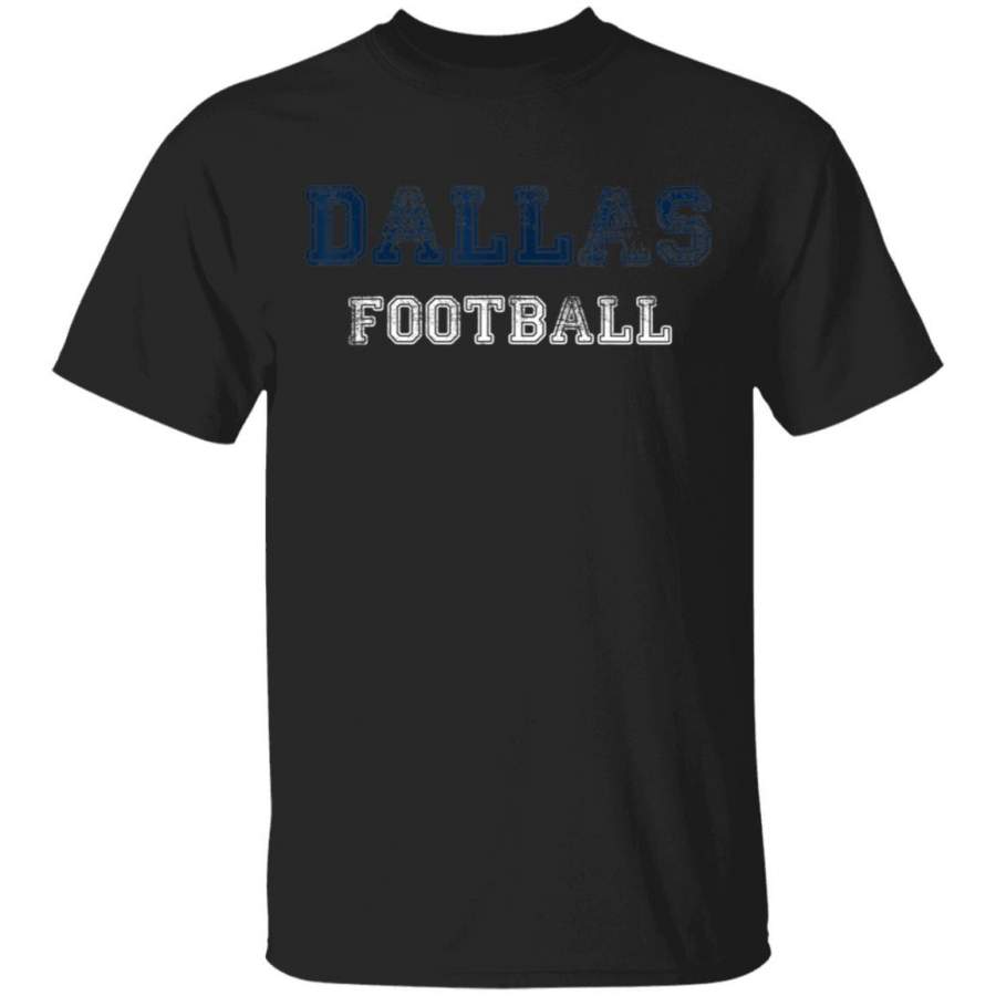 Dallas Distressed Pro Football Team Championship T-Shirt