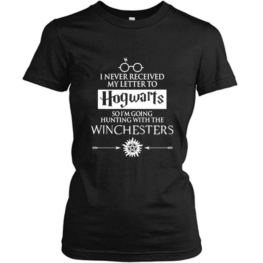 I Never Received My Letter To So I’m Going Hunting With The Winchesters – Gildan Women Shirt