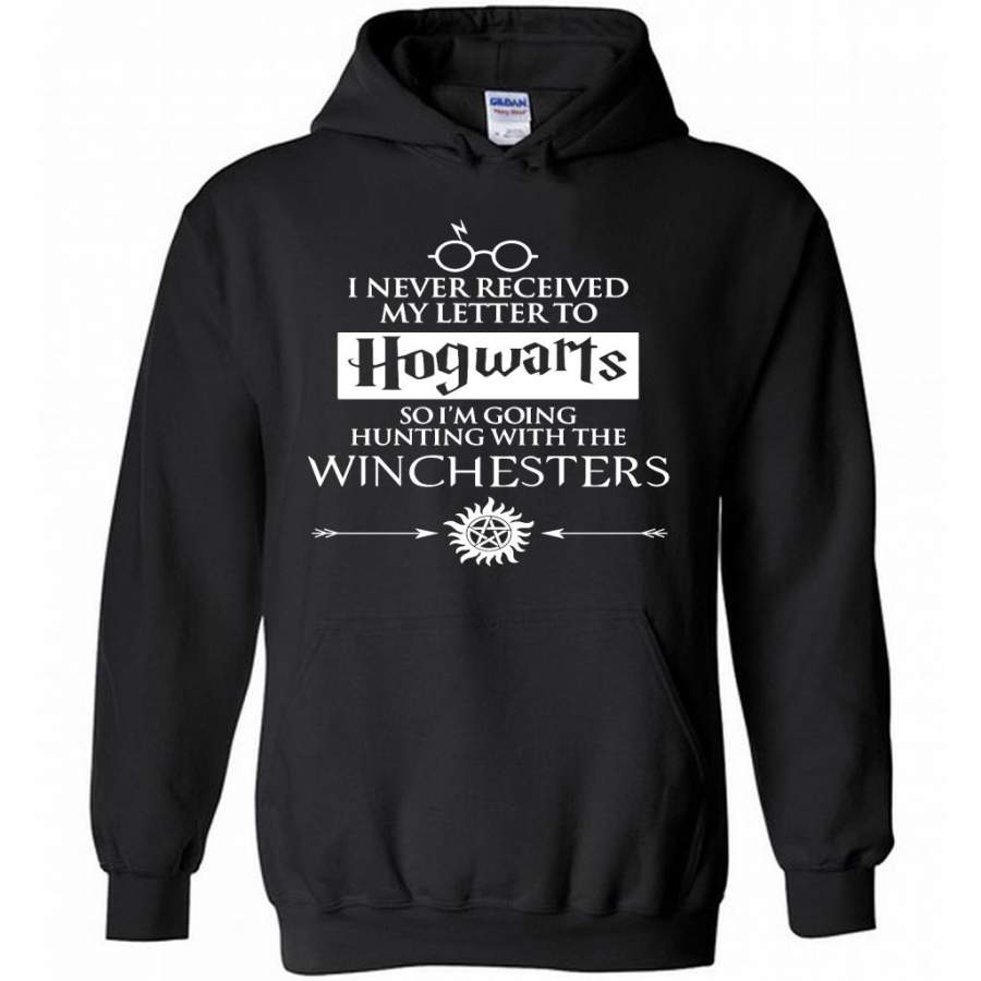 I Never Received My Letter To So I’m Going Hunting With The Winchesters – Gildan Heavy Blend Hoodie