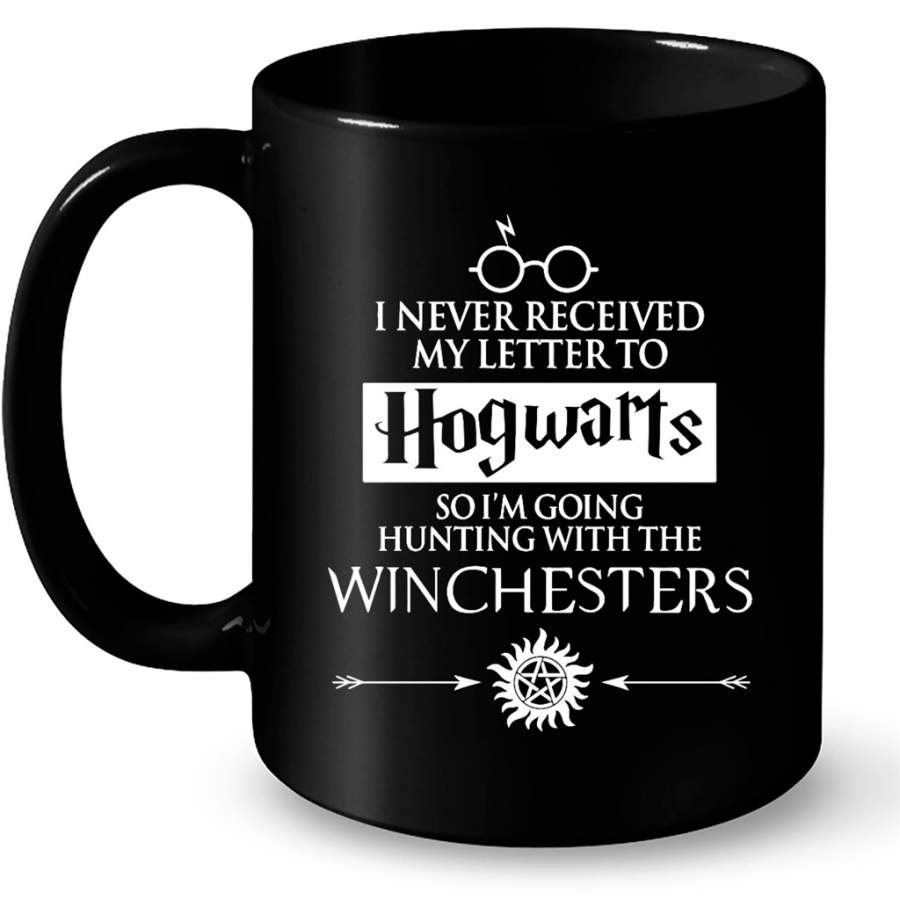 I Never Received My Letter To So I’m Going Hunting With The Winchesters – Full-Wrap Coffee Black Mug