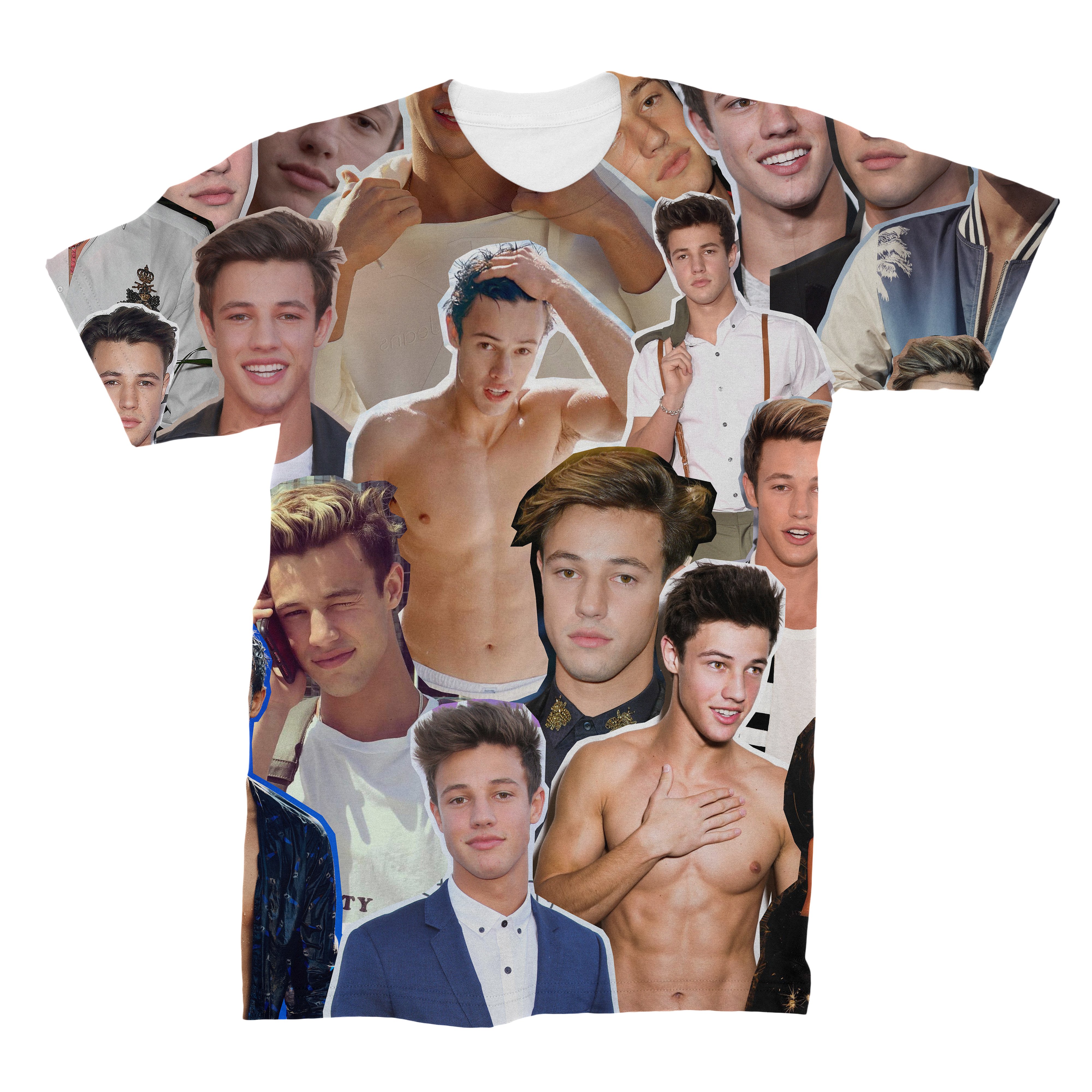 Cameron Dallas 3D Collage Face T-Shirt