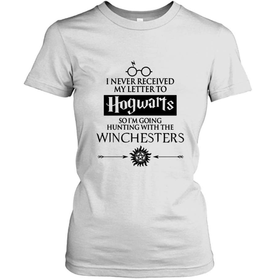 I Never Received My Letter To So I’m Going Hunting With The Winchesters (w) – Gildan Women Shirt