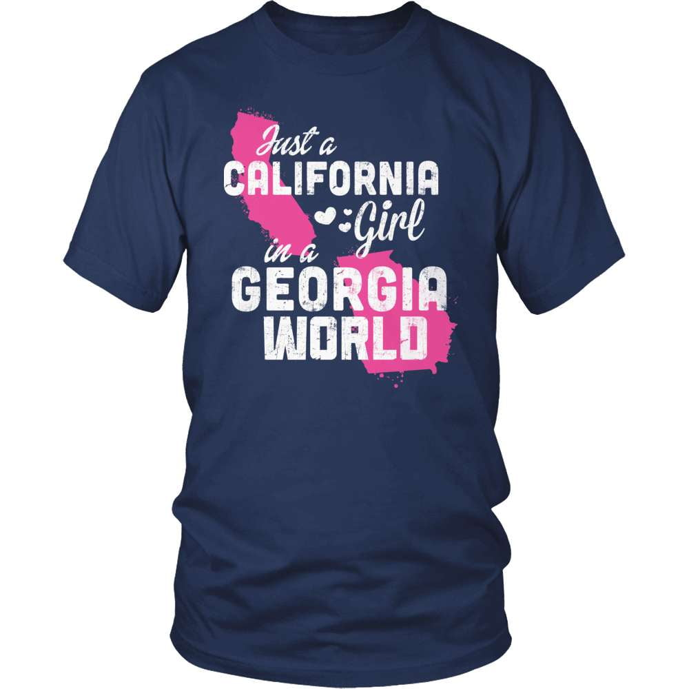 California T-Shirt Design – California Girl Georgia World