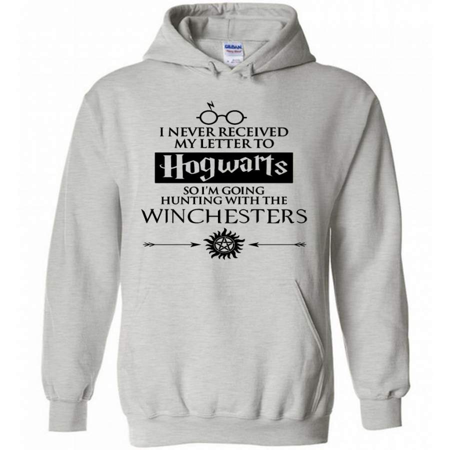 I Never Received My Letter To So I’m Going Hunting With The Winchesters (w) – Gildan Heavy Blend Hoodie