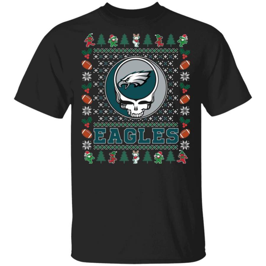 Christmas Grateful Dead Eagles T-Shirt Deadhead Tee VA08