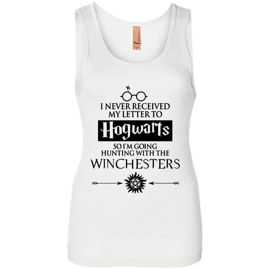 I Never Received My Letter To So I’m Going Hunting With The Winchesters (w) – Womens Jersey Tank