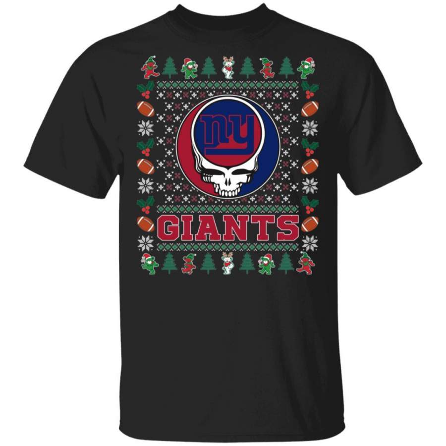 Christmas Grateful Dead Giants T-Shirt Deadhead Tee VA08