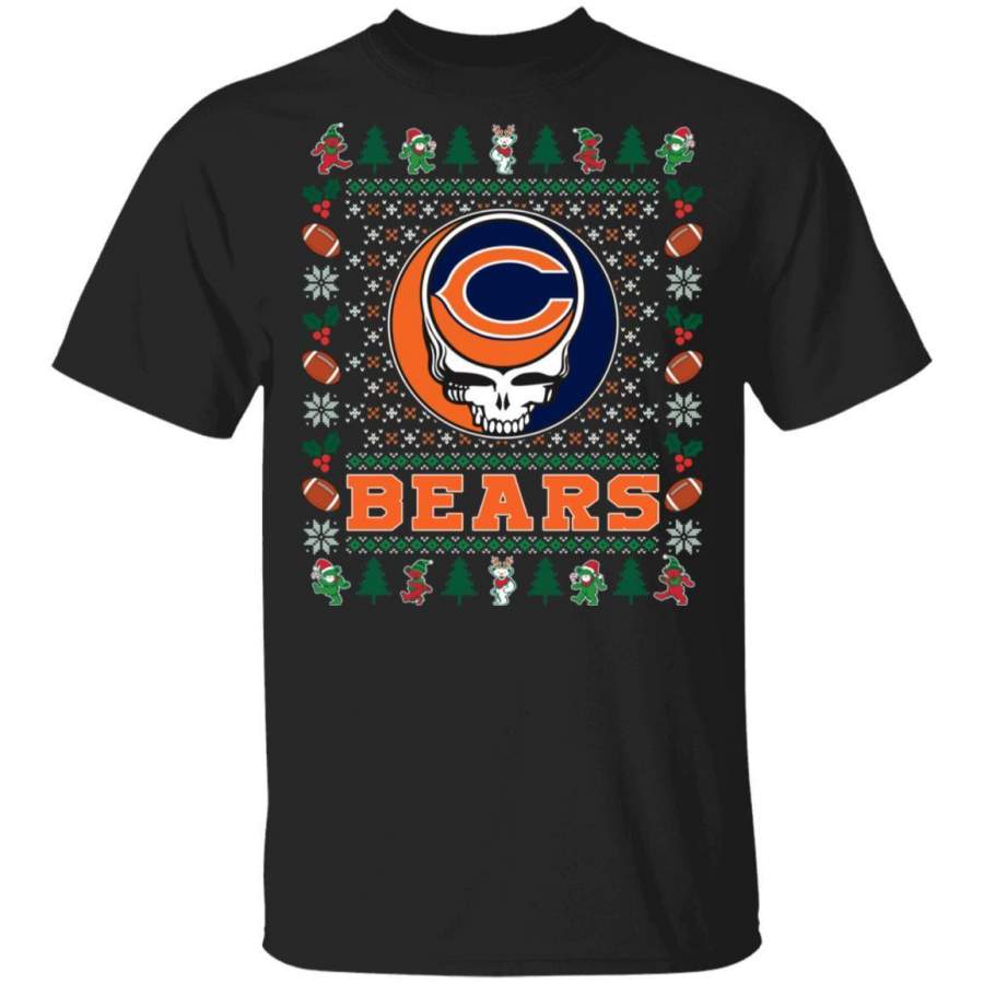 Christmas Grateful Dead Bears T-Shirt Deadhead Tee VA08