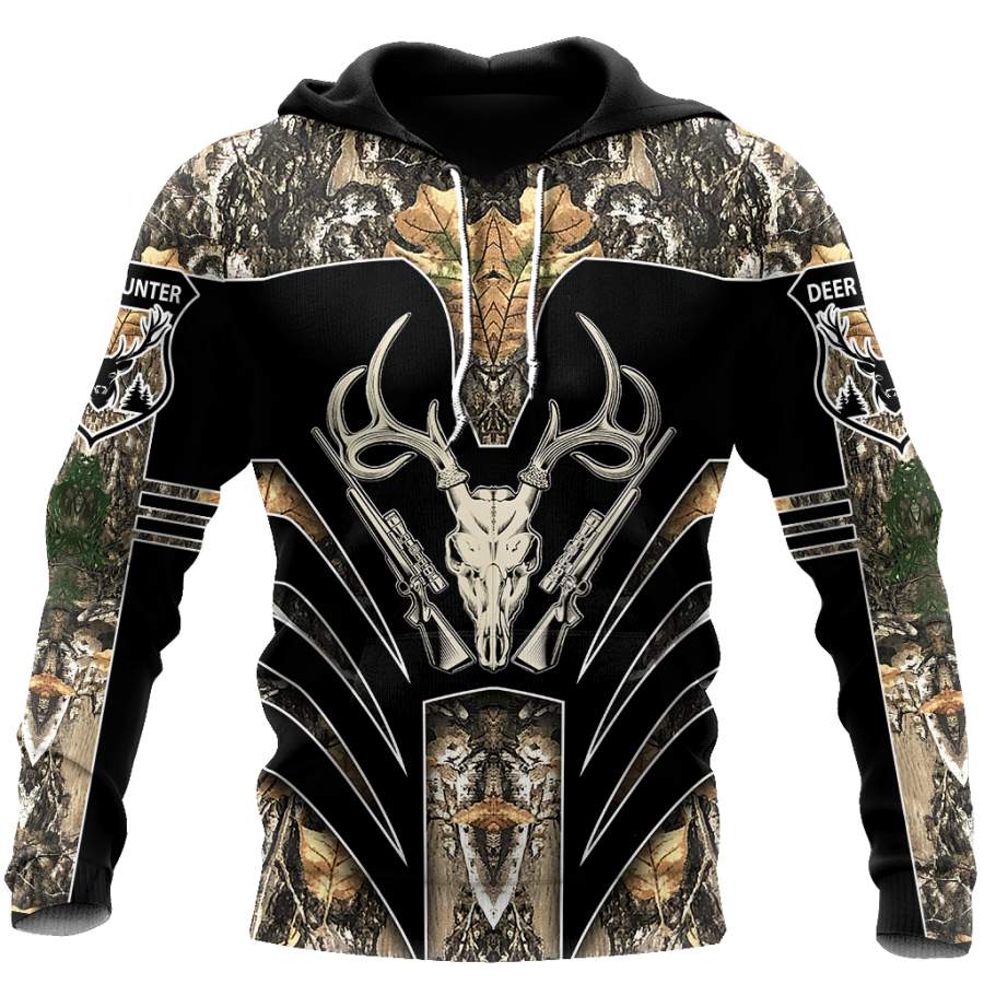 Bow Hunting Camo 3D All Over Printed Hoodie DL20262011