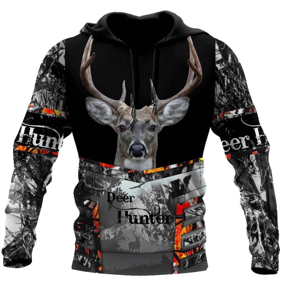 Deer Hunting Hoodie 3D All Over Printed Shirts For Men LAM20110802-LAM