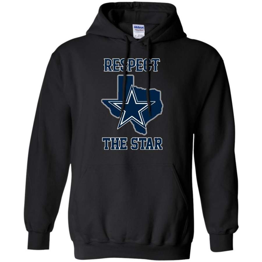 Dallas Cowboys T-shirts Respect The Star Sweatshirt Sweatshirt