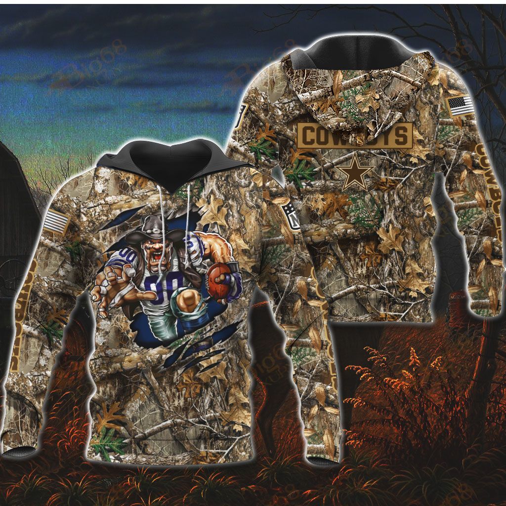 Dallas Cowboys Hunting Shirt 04 M6BTH0712