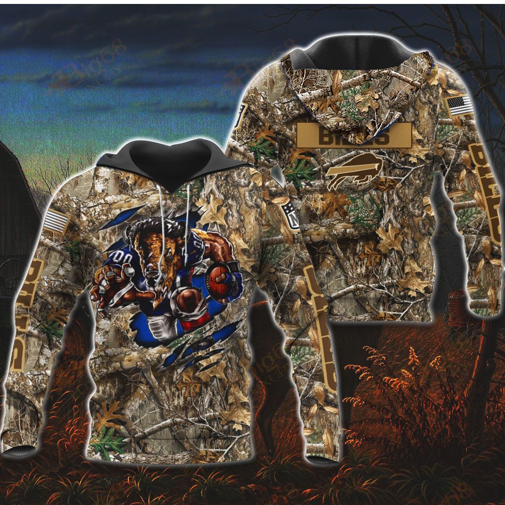 Buffalo Bills Hunting Shirt 04 M6BTH0708