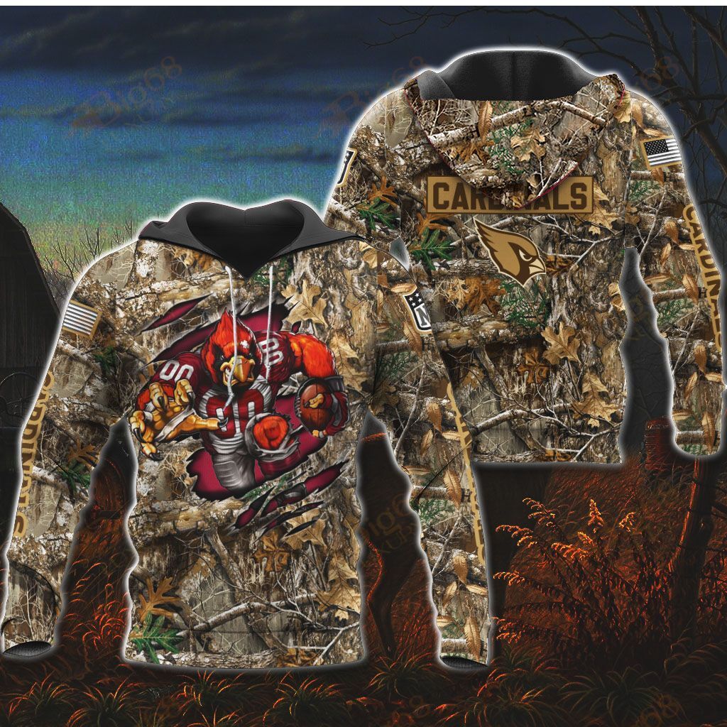 Arizona Cardinals Hunting Shirt 04 M6BTH0705