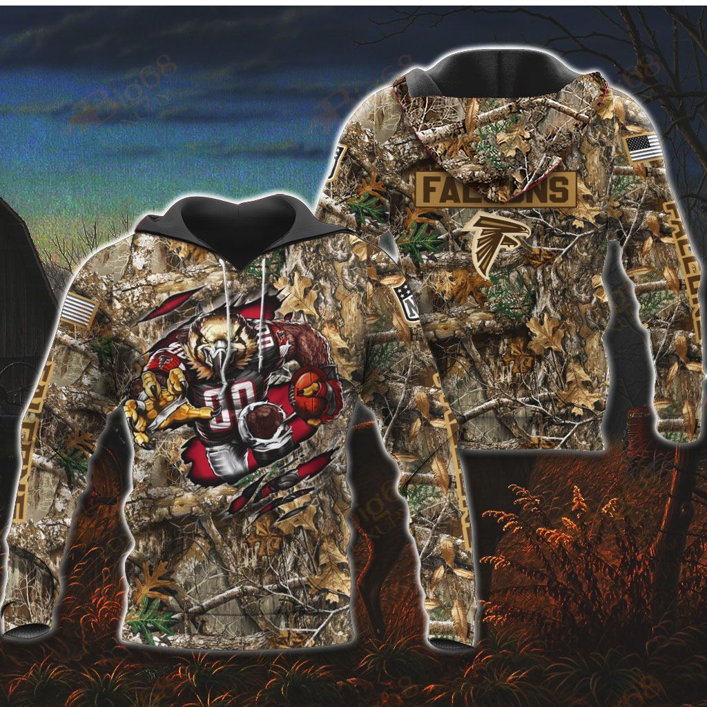 Atlanta Falcons Hunting Shirt 04 M6BTH0706