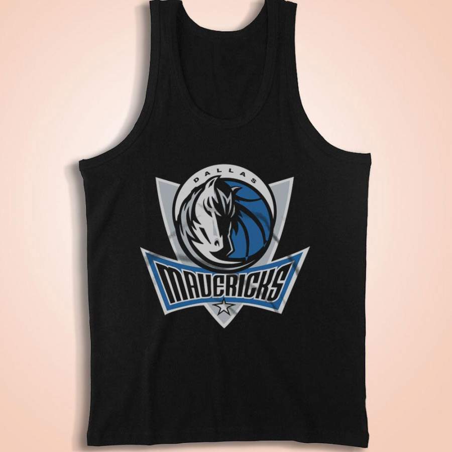 Dallas Mavericks Logo Men’S Tank Top