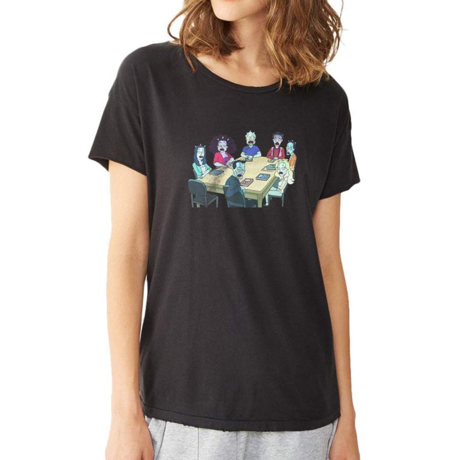 Community Rick And Morty Style Women’S T Shirt