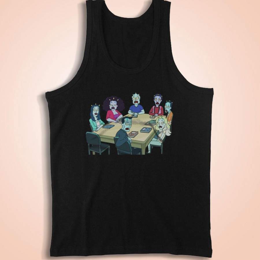 Community Rick And Morty Style Men’S Tank Top