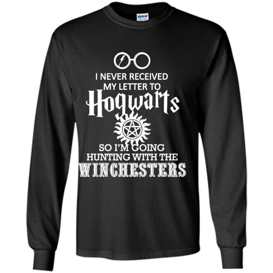 I Never Received My Letter To Hogwarts So I’m Going Hunting With The Winchesters – Gildan Long Sleeve Shirt