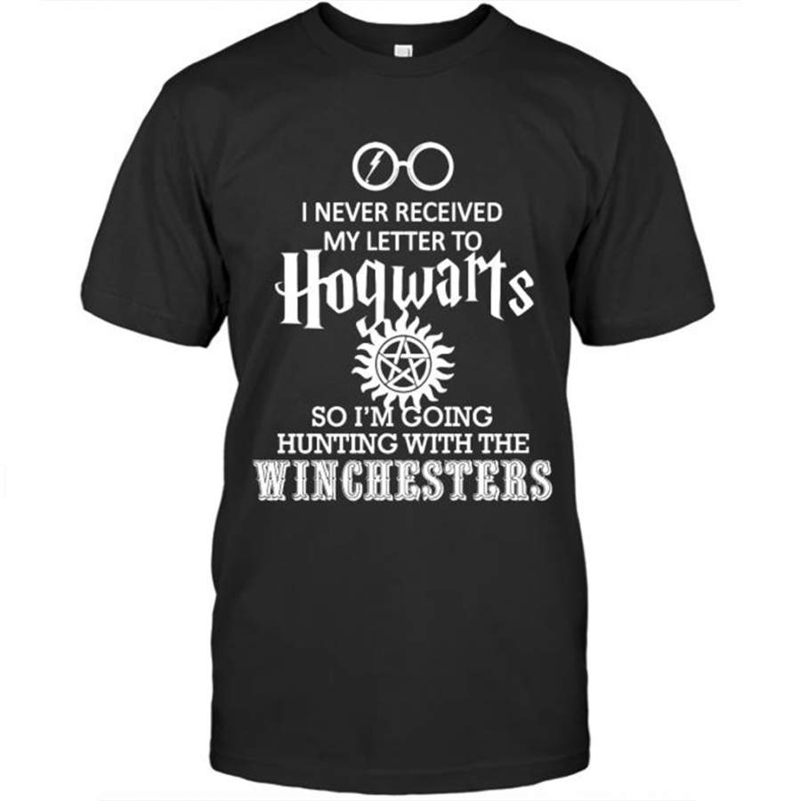 I Never Received My Letter To Hogwarts So I’m Going Hunting With The Winchesters – Gildan Short Sleeve Shirt