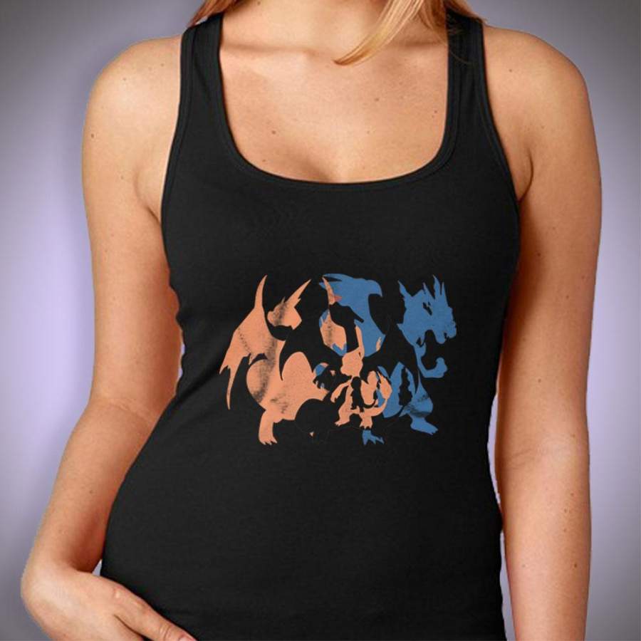 Charizad Pokemon Evolution Women’S Tank Top