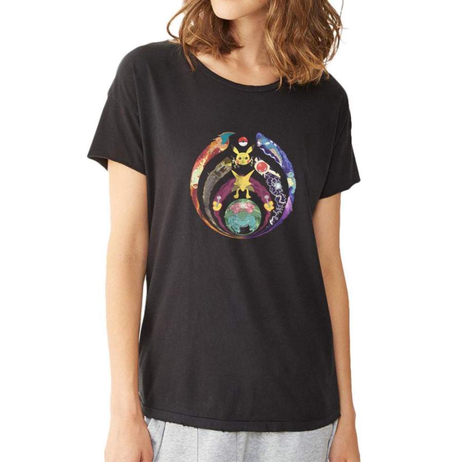 Bassnectar Pokemon Women’S T Shirt