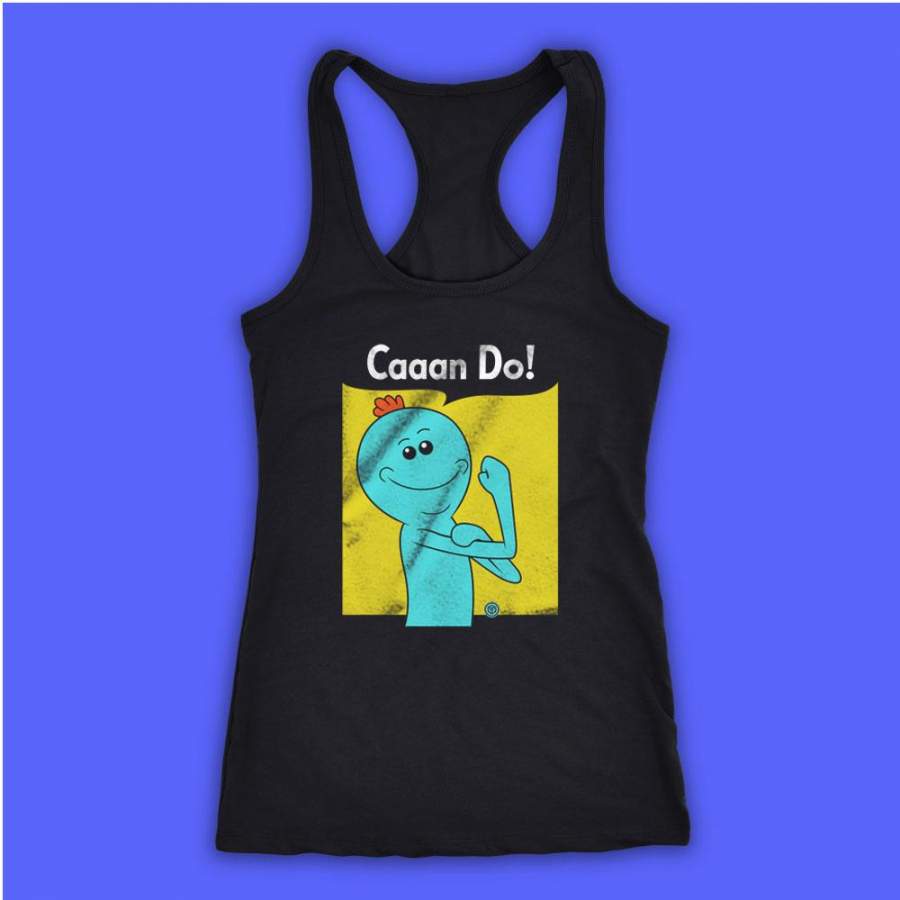 Caaan Do Rick And Morty Women’S Tank Top Racerback