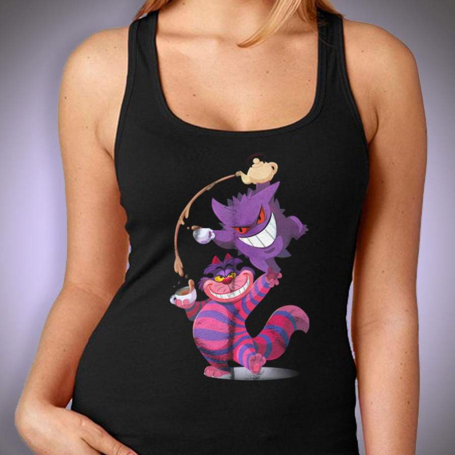 Cheshire Cat Wide Pokemon Women’S Tank Top