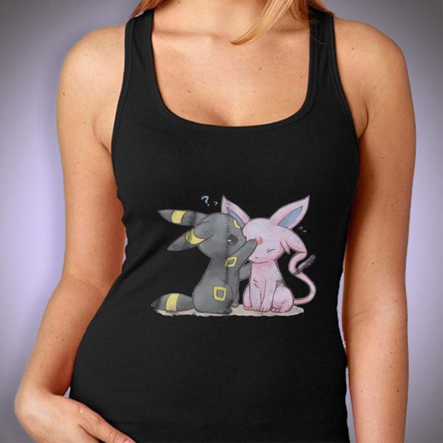 Pikachu Pokemon With Eeve Women’S Tank Top