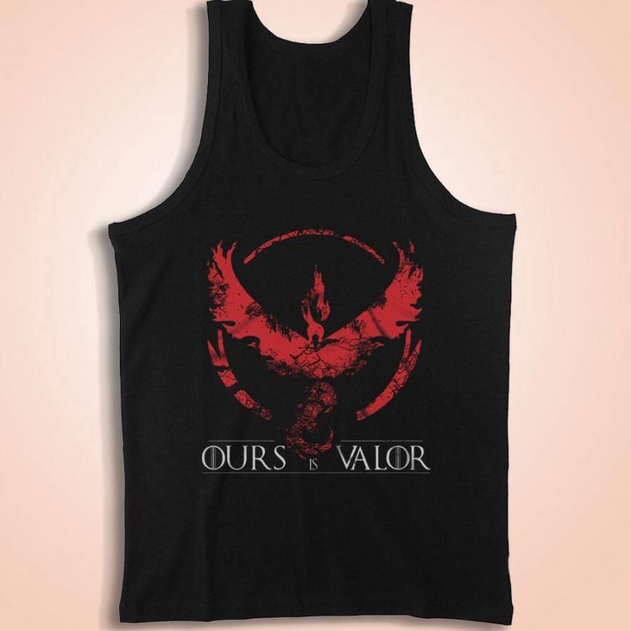 Team Valor (Got Pokemon Go Men’S Tank Top