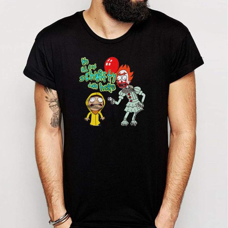 Clown Rick And Morty Anime Funny Men’S T Shirt