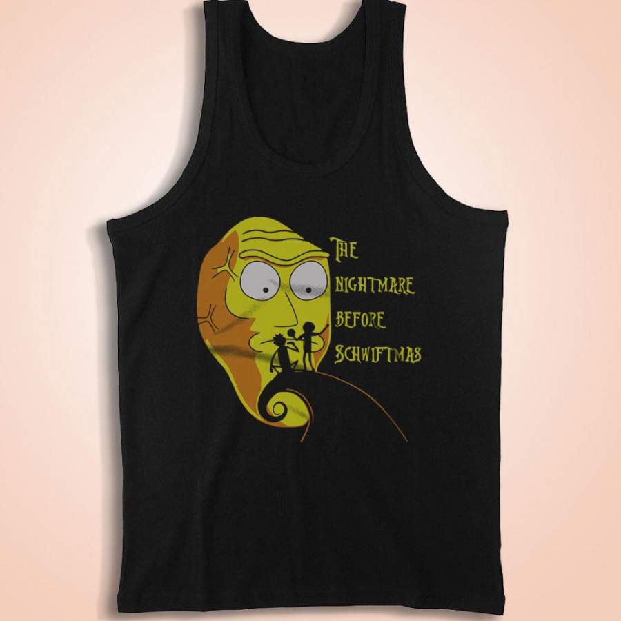 Christmas Rick And Morty Men’S Tank Top